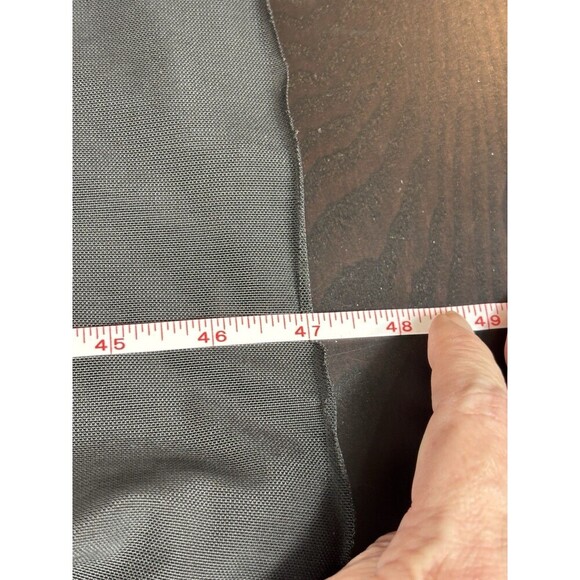 AFRM Kellen Cut Out Dress Black Small Mesh Sheer Long Sleeve Maxi - Picture 6 of 13